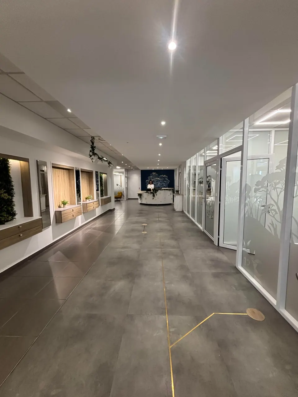 Hall et circulations — La Rivière Caillou, Saint-Étienne